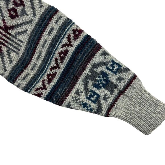 Vintage Cabin Fever X-Large Wool Sweater Pullover USA Made Mens - Picture 8 of 12